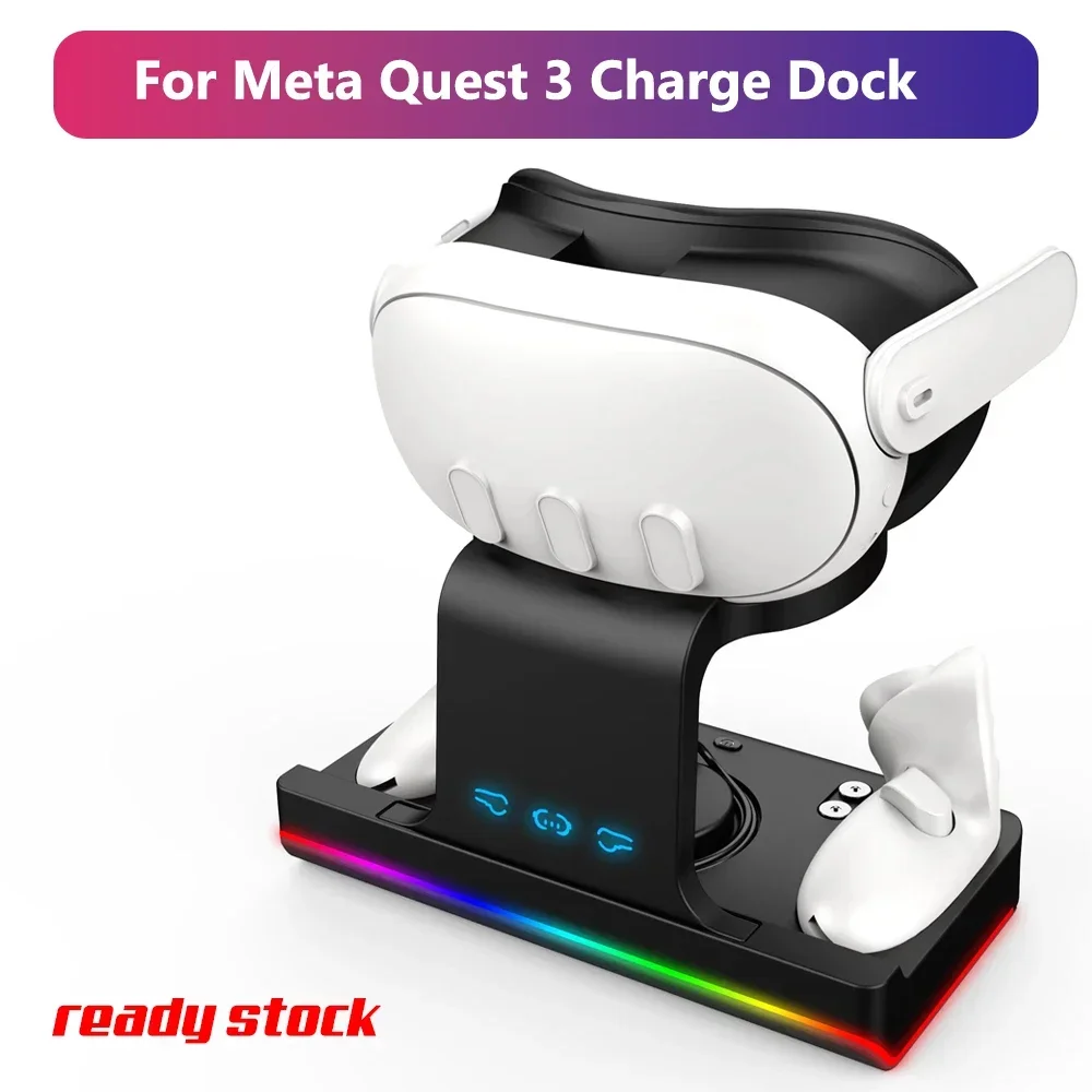 Head Strap With Battery Pack Vr Elite - Charging Dock for Meta Quest 3