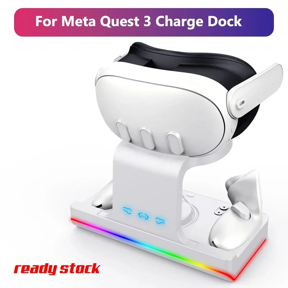 Head Strap With Battery Pack Vr Elite - Charging Dock for Meta Quest 3
