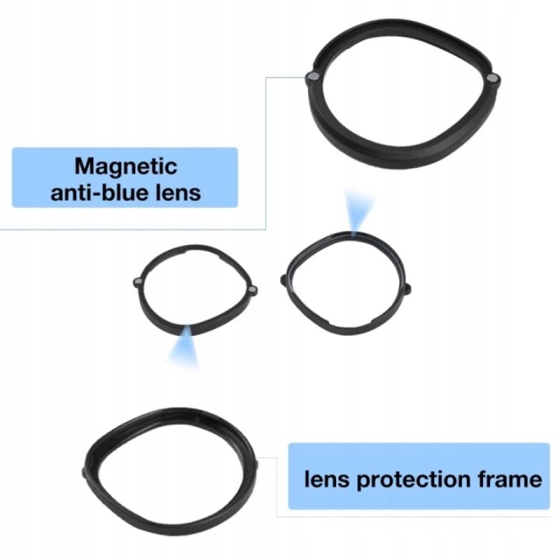 For Meta Quest 3S/Quest 2 Lens - Vr Prescription Lens Magnetic Inserts ulasan dan harga