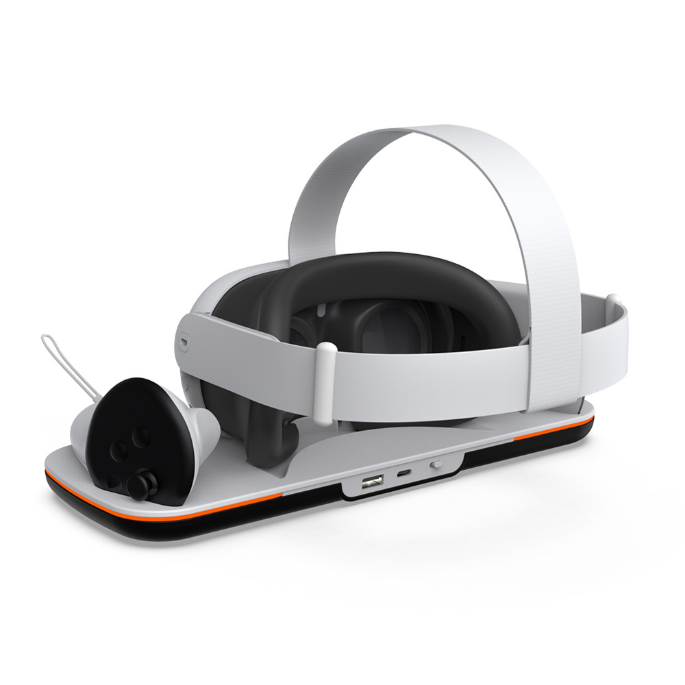 For Oculus Quest 3 VR Headset  - Vr Charging Dock Stand Dual Controller ulasan dan harga
