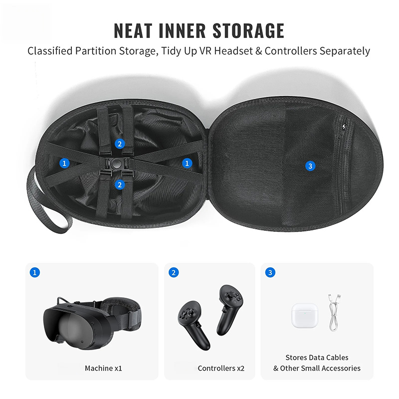 Hard Shell Cases VR Headset St - Vr Carrying Case Hard Travel Storage ulasan dan harga