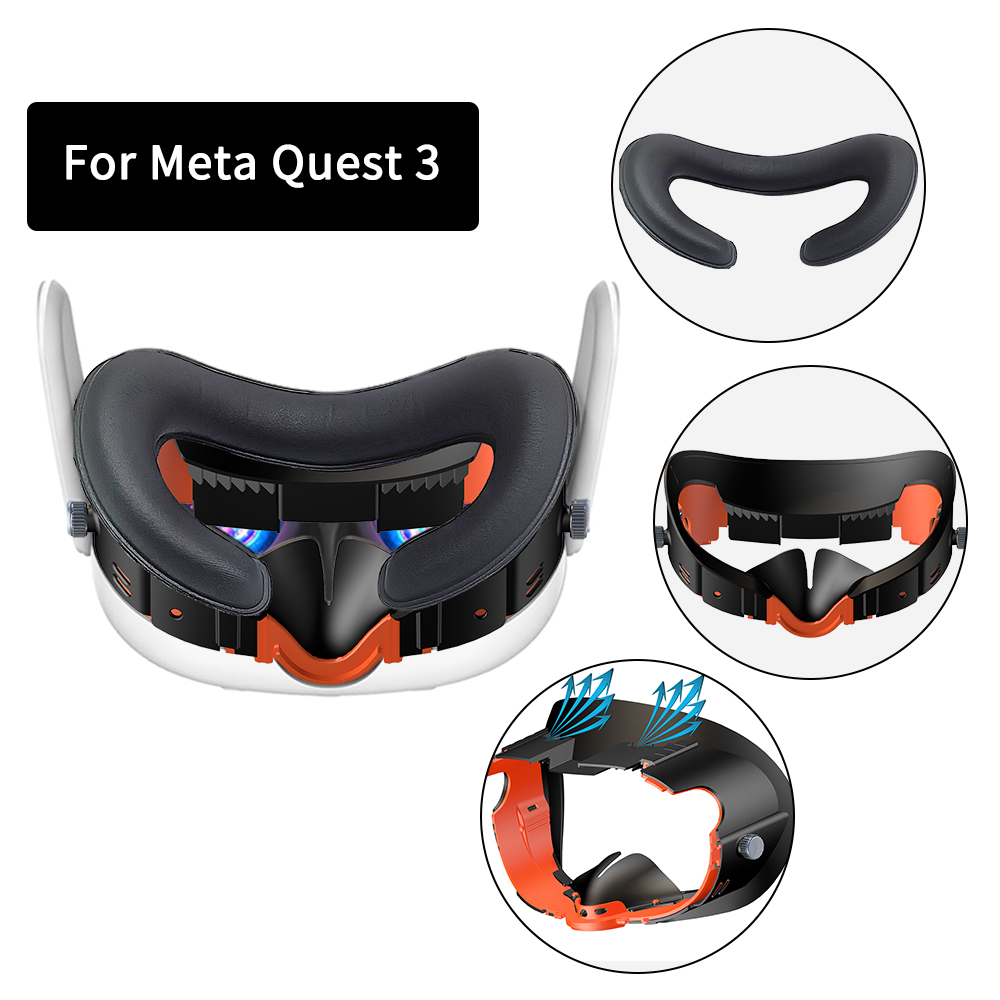Adjustable Facial Replacement  - Vr Facial Interface Foam Pad Leather ulasan dan harga