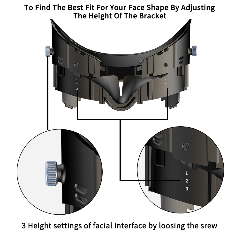 Adjustable Facial Replacement  - Vr Facial Interface Foam Pad Leather ulasan dan harga
