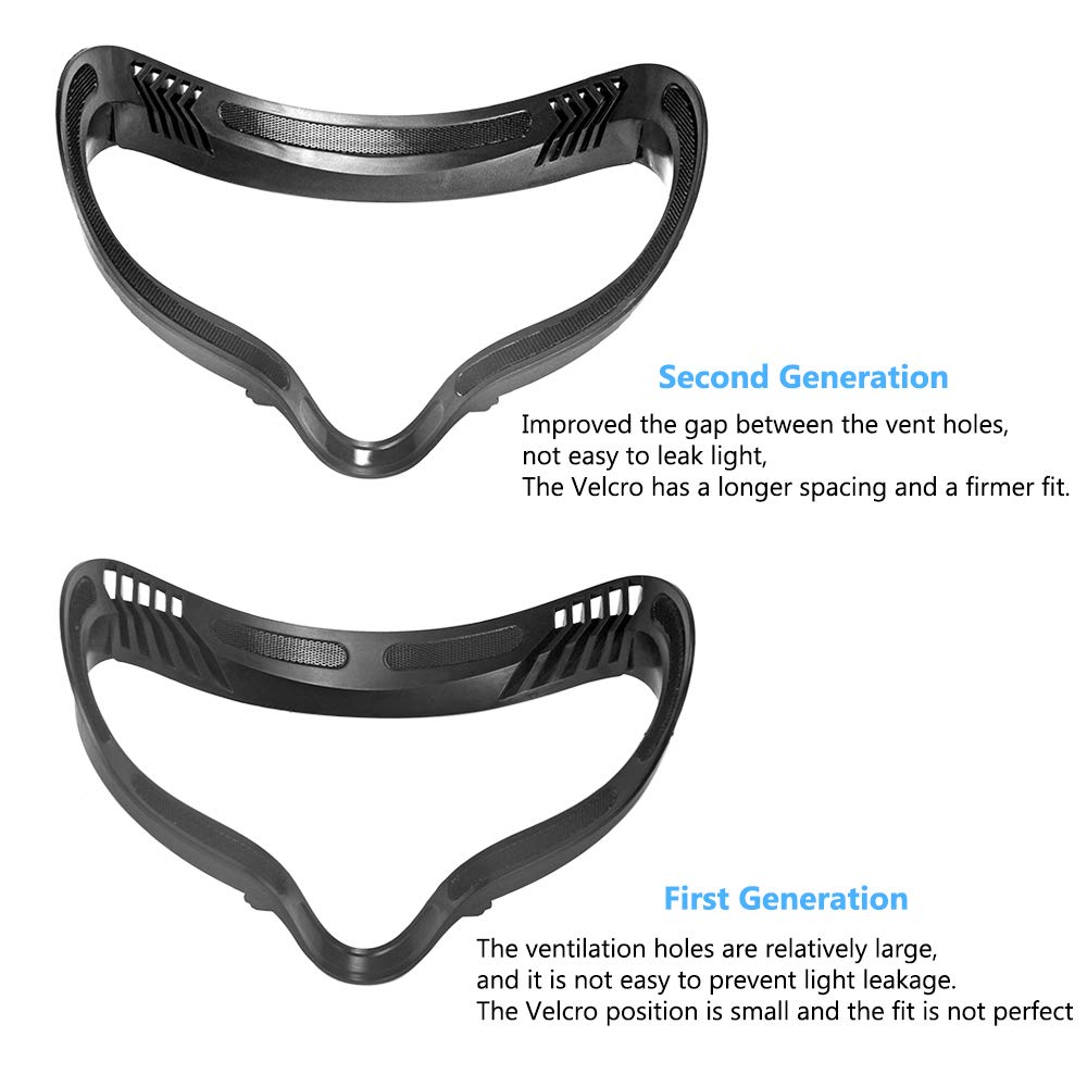 VR Replacement Eye Mask PU Lea - Vr Facial Interface Foam Pad Leather ulasan dan harga