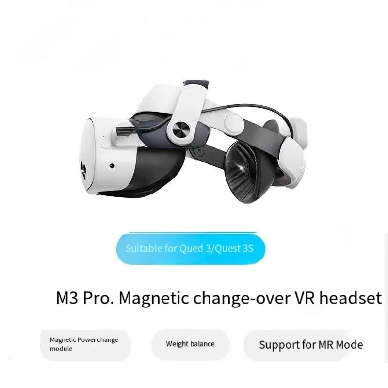 BOBO M3 Pro Head Strap Compati - Head Strap With Battery Pack Vr Elite ulasan dan harga
