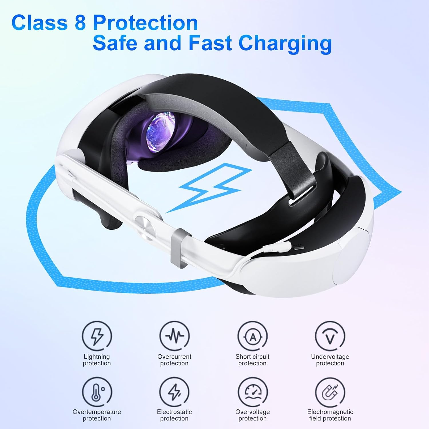 10000mAh Elite Strap Battery P - Head Strap With Battery Pack Vr Elite ulasan dan harga