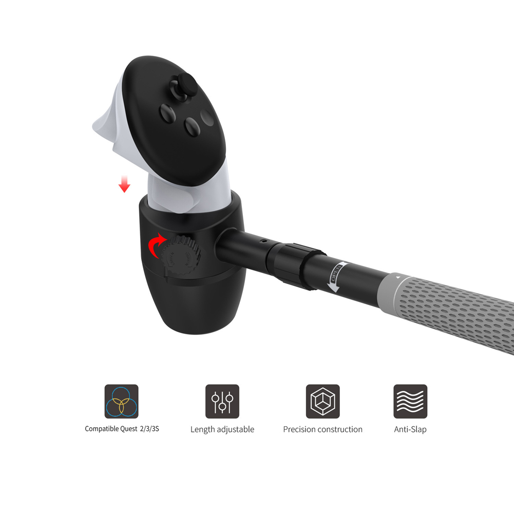 VR Golf Club Attachment for Me - Vr Golf Club Handle Grip Accessory ulasan dan harga
