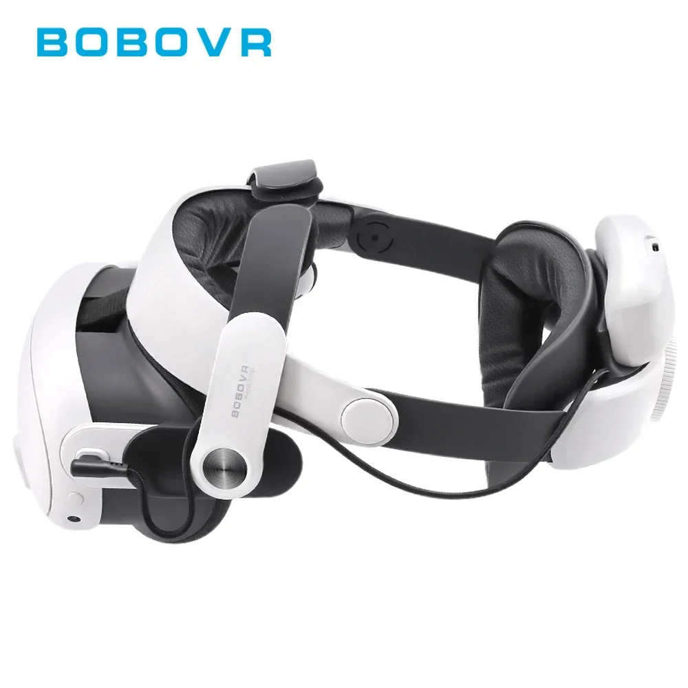 BOBVR M3 Pro Head Strap Compat - Head Strap With Battery Pack Vr Elite ulasan dan harga