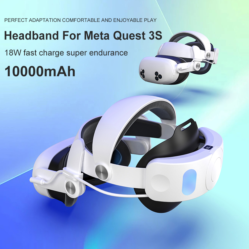 Battery Head Strap 10000mAh Ad - Head Strap With Battery Pack Vr Elite ulasan dan harga