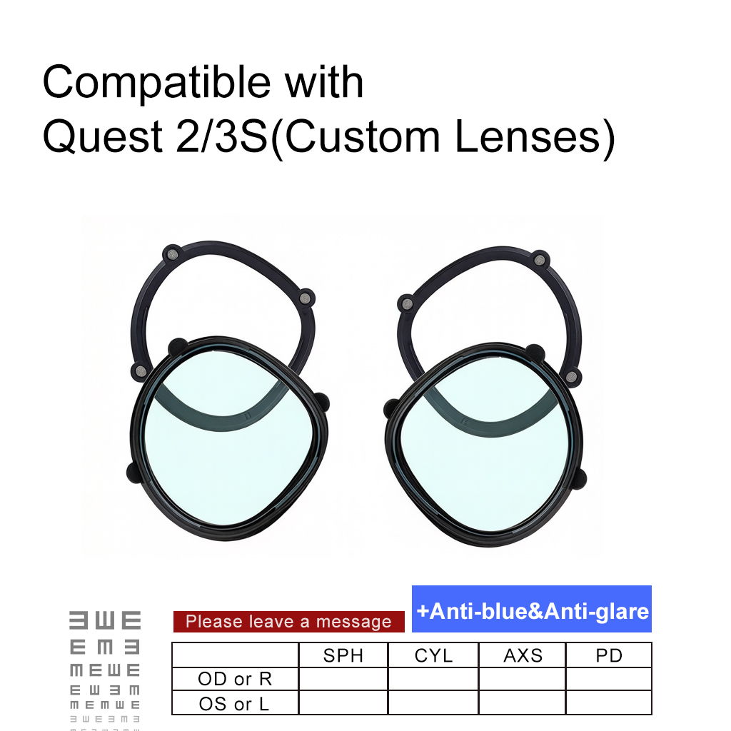 Magnetic VR Prescription Lense - Vr Prescription Lens Magnetic Inserts ulasan dan harga